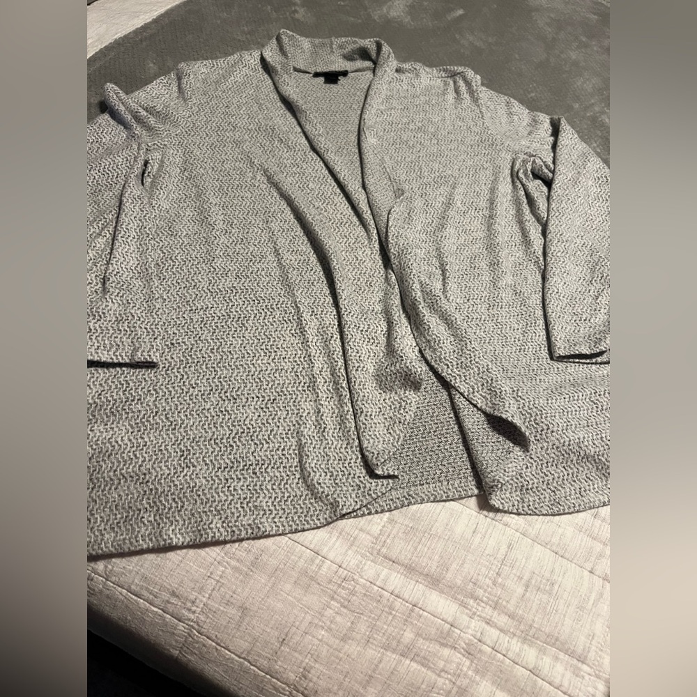 I.N. Studio Light Gray Women's Cardigan